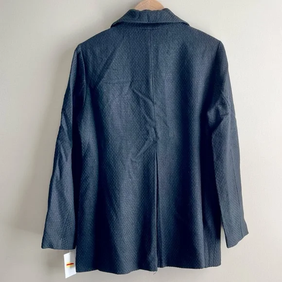 NWT Briggs New York Textured Lightweight Coat - Picture 3 of 3